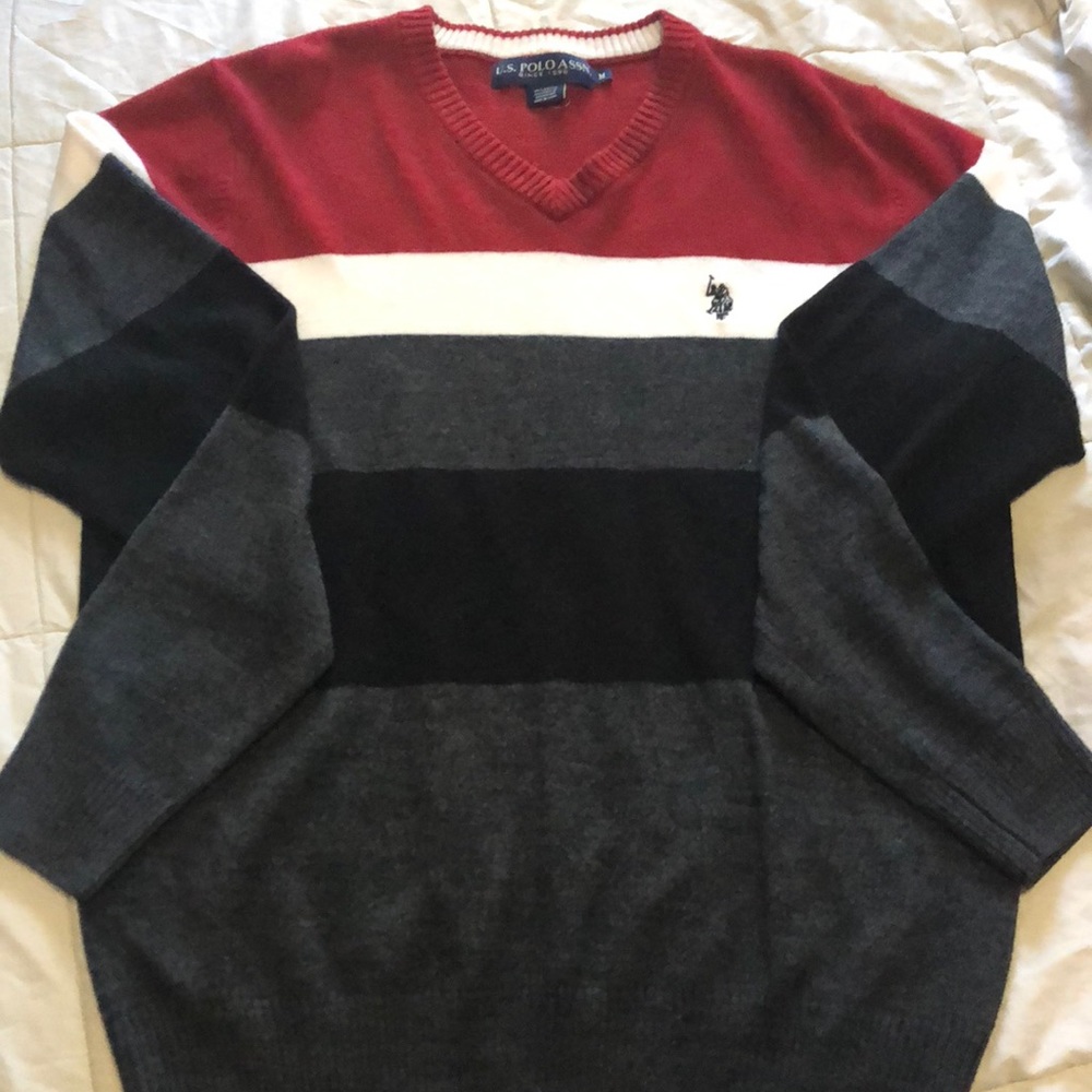 men’s polo sweater